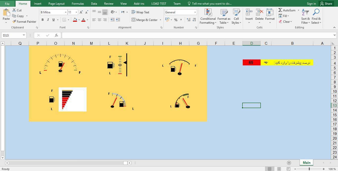Download a set of dashboards ready for Excel design