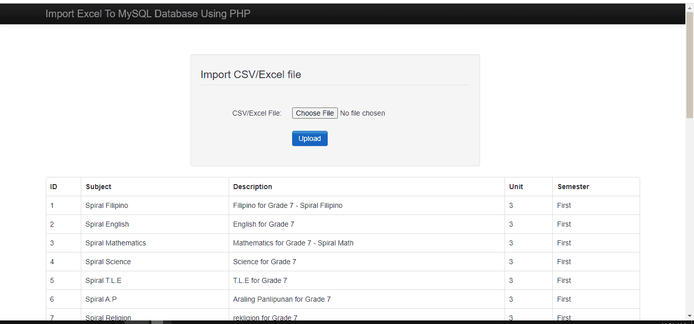 اسکریپت تبدیل کننده xls و sql به همدیگر